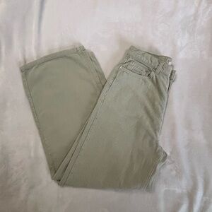 BDG Light Gray Corduroy Trousers